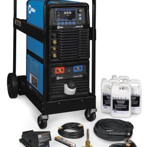 Miller Maxstar 400 Wireless DC TIG/Stick Welder Package with Water Cooler and Running Gear (951000265)